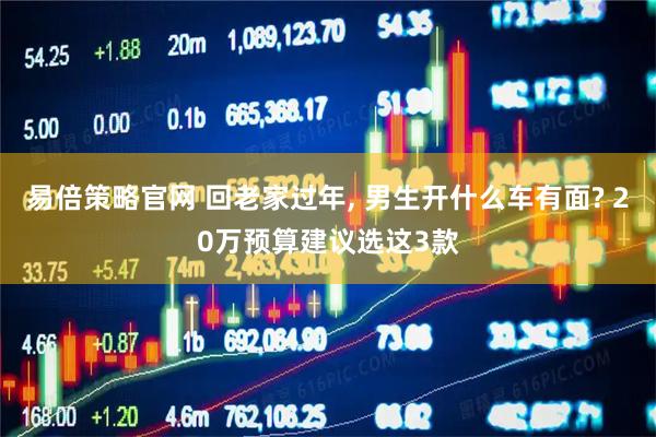 易倍策略官网 回老家过年, 男生开什么车有面? 20万预算建议选这3款